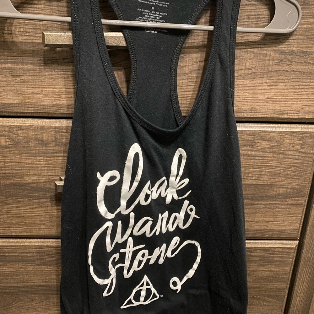 Harry Potter Razorback Tank Top Deathly Hallows